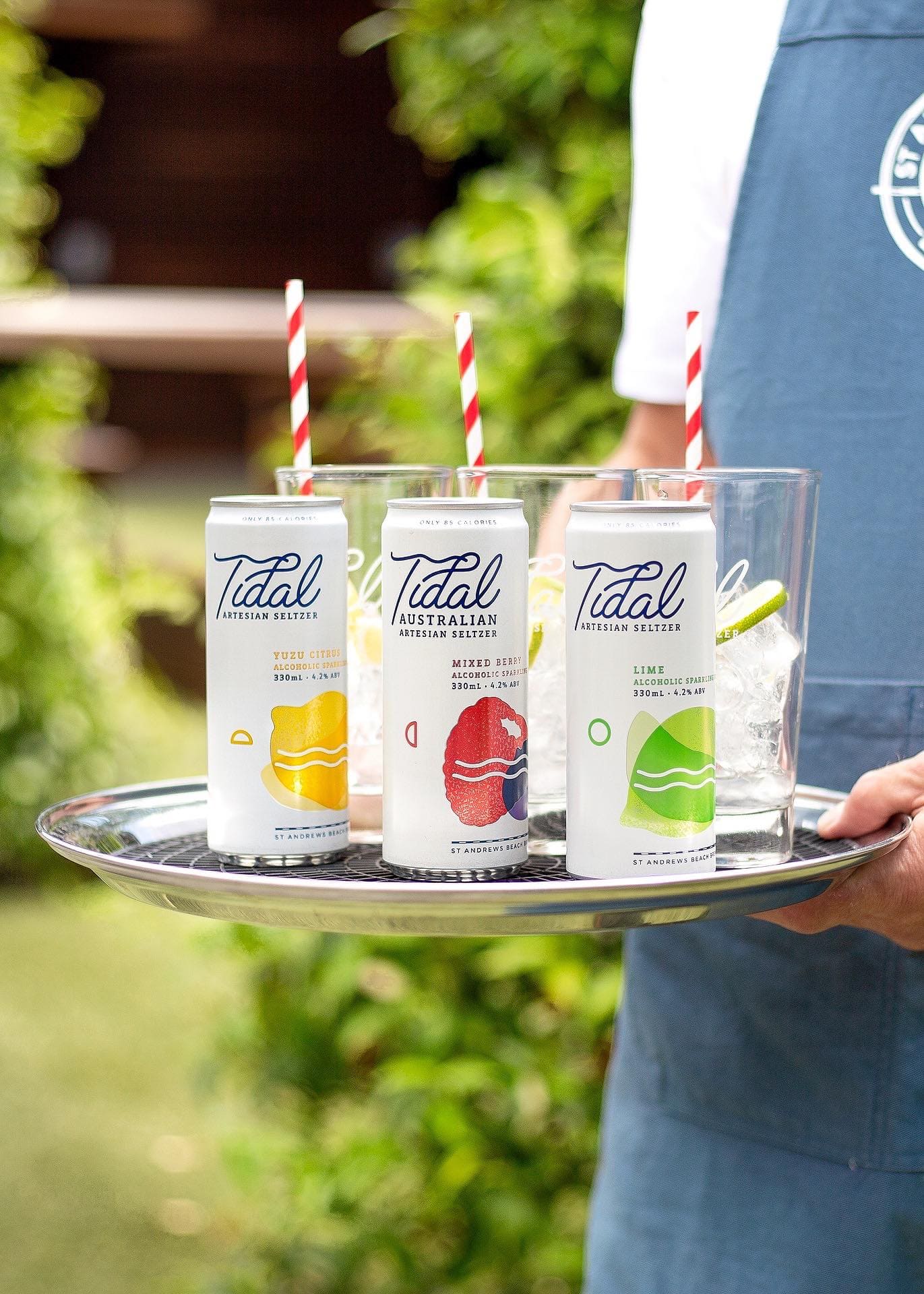 Tidal Seltzer looking great in Orora Cans