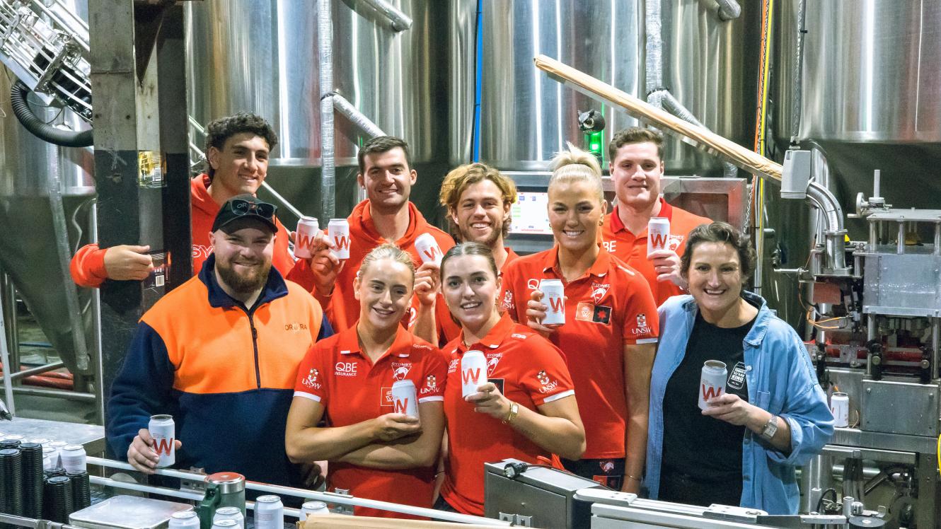 White Bay Brewery and Orora Partnership